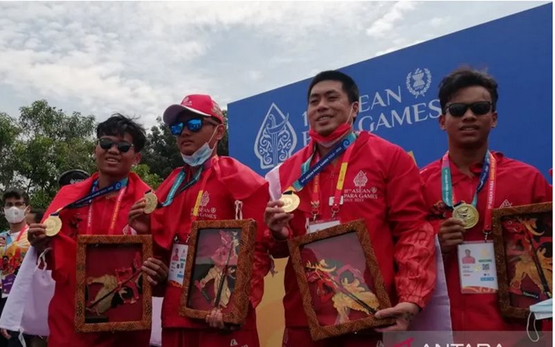 Hasil Asean Para Games 2022: Indonesia Raih Emas Para-renang Estafet