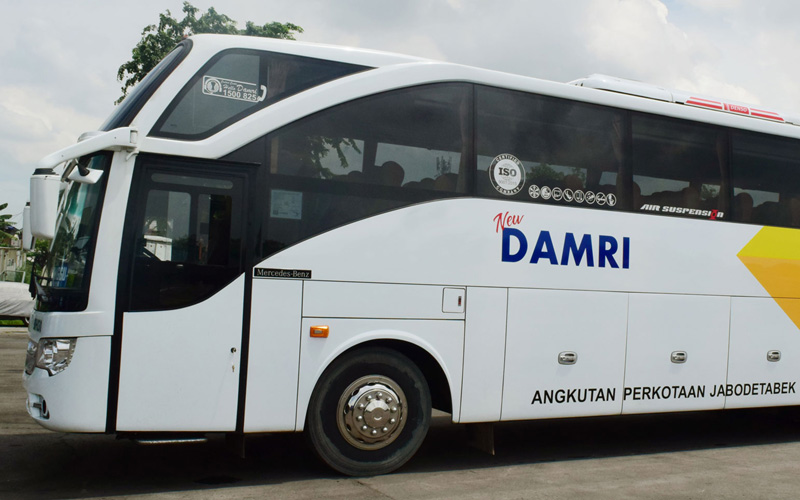 Tiket Bus AKAP DAMRI Bisa Dipesan di Indomaret dan Alfamart