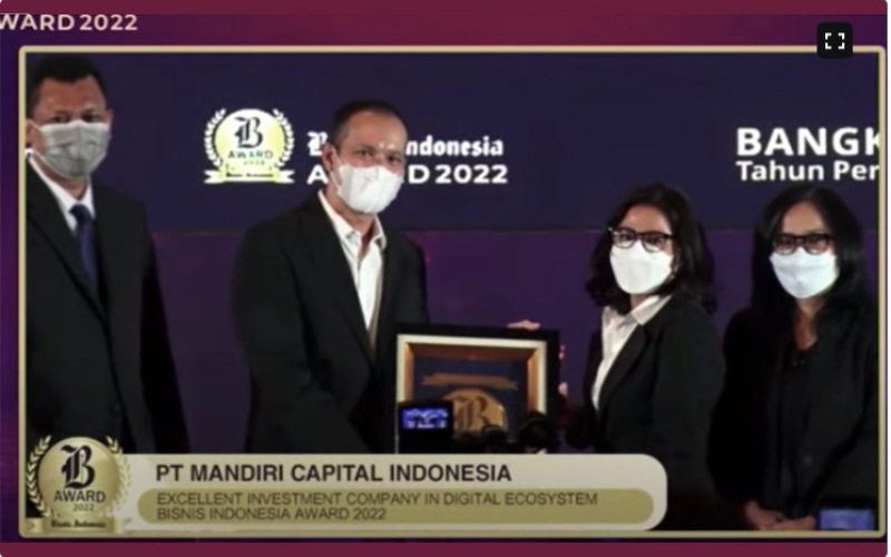 BIA 2022: Ini Kunci Sukses Mandiri Capital Indonesia Konsisten Dorong Inisiatif Investasi