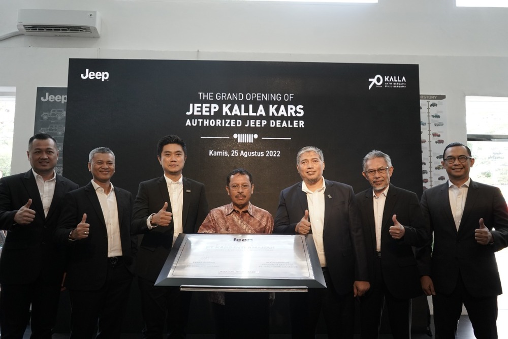 Kalla Jeep Gandeng Das Indonesia Motor Resmikan Authorized Dealership Jeep di Makassar