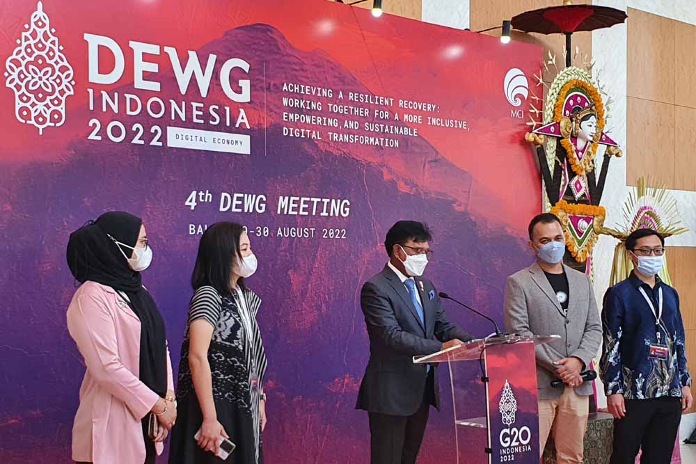 Menkominfo Bicara Teknologi Marvel Dalam 4th DEWG Meeting