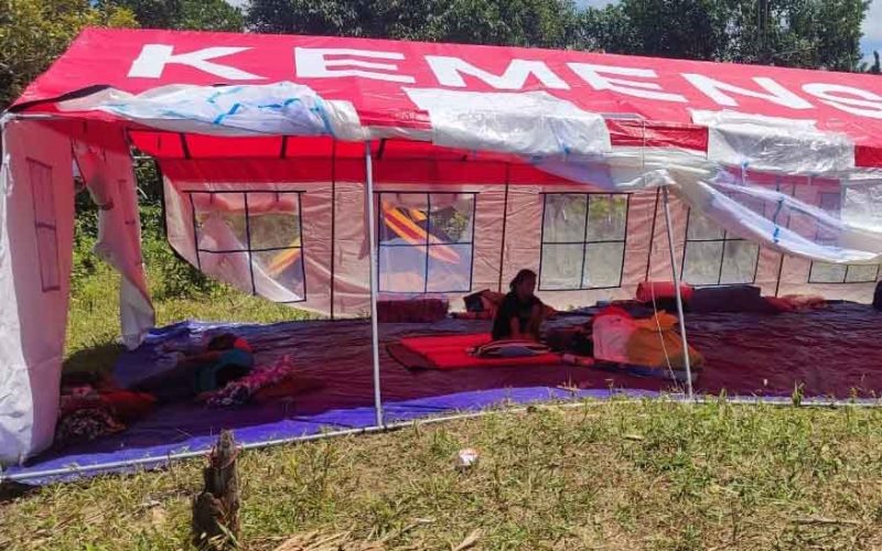 BNPB Salurkan Bantuan Logistik Rp100 Juta untuk Pengungsi Gempa di Mentawai