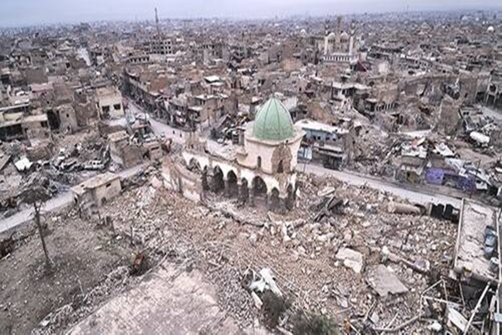 Sebuah Masjid Muncul Secara Utuh Setelah 30 Tahun Tenggelam