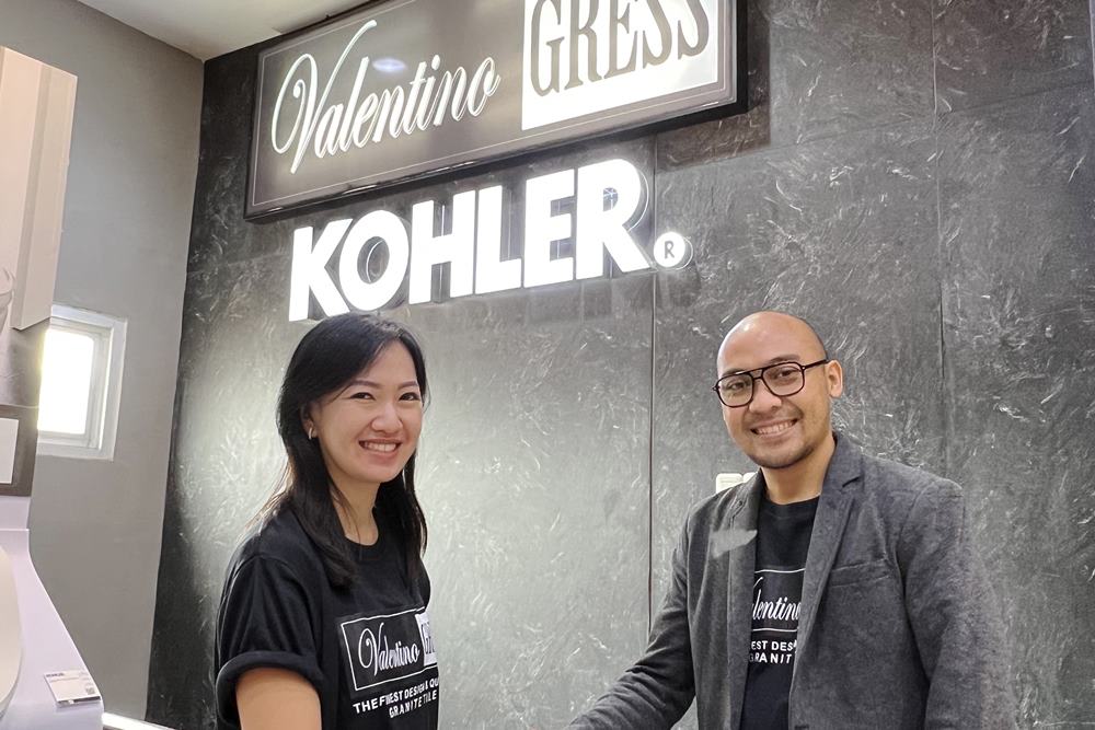 Berkolaborasi dengan Kohler, Valentino Gress Ekspansi ke Surabaya