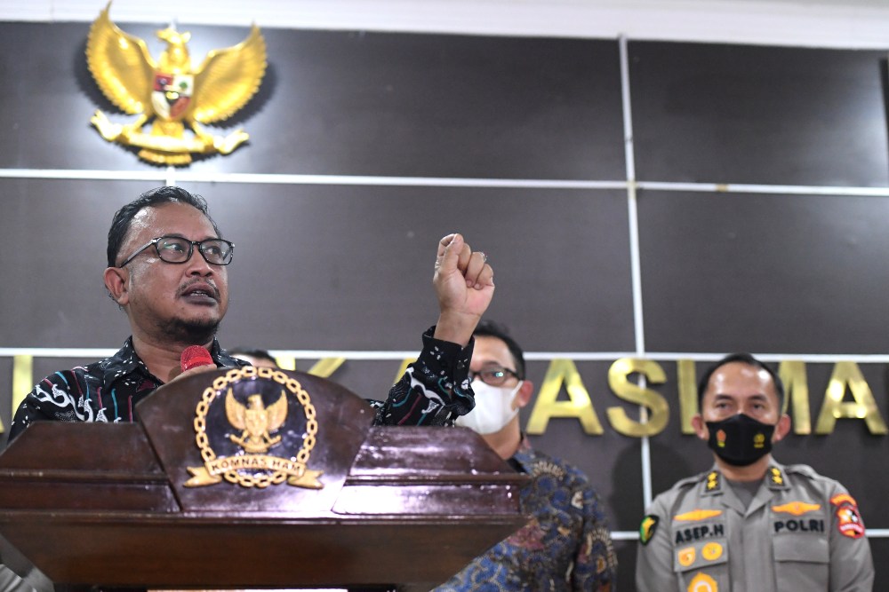 Komnas HAM Sebut Tersangka Tragedi Kanjuruhan Tidak Cukup Enam Orang