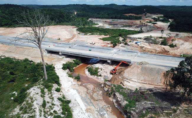 Terowongan Gajah Tol  Pekanbaru  Dumai  Bisnis com