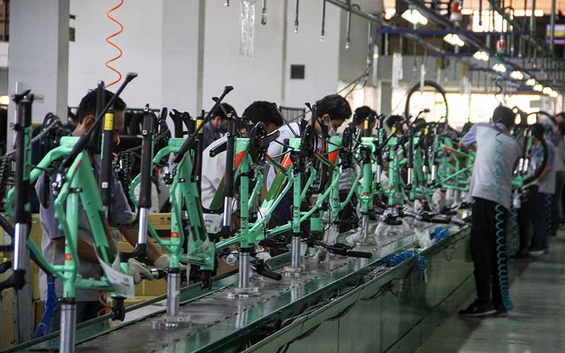  Polygon  Targetkan Produksi 700 Ribu Unit Sepeda  Pada 2021 