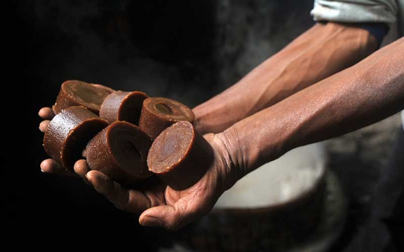 Produksi Gula Aren Secara Tradisional di Sumatra Barat  