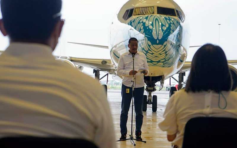 Garuda Indonesia Luncurkan Mask Livery Terbaru Bermotif 