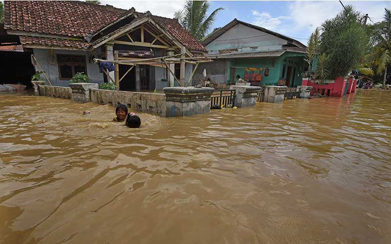 Banjir di Banten Rendam 1.423 Rumah Warga  Bisnis.com