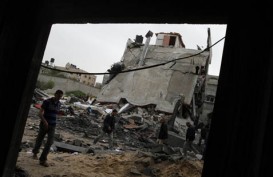 KRISIS GAZA: Israel Mulai Gempur Infrastruktur Komando Hamas