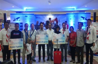 Terbaik di iB Vaganza Bekasi, BRISyariah Bagikan Hadiah Pemenang Program Hujan Emas