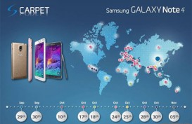 Jadwal Rilis Samsung Galaxy Note 4, Indonesia Kapan?