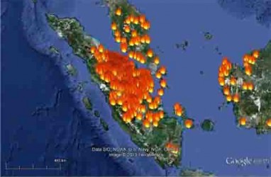 BNPB: Titik Api di Sejumlah Wilayah Mulai Berkurang