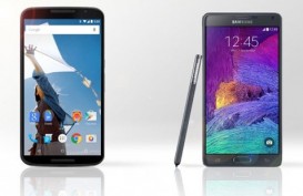 Google Nexus 6 vs Samsung Galaxy Note 4, Ini Perbandingannya