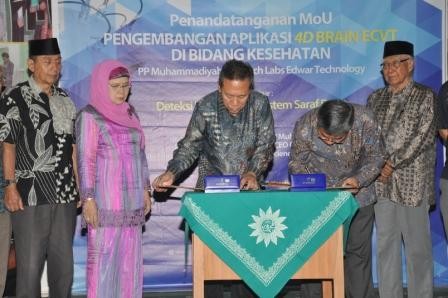 PP Muhammadiyah & C-Tech Labs Kembangkan Alat Pemindai Otak