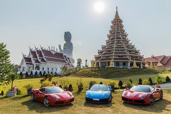 Calon Pembeli Ferrari Diajak Test Drive di Thailand