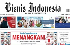 Bisnis Indonesia Edisi Cetak Senin 13 Maret 2017