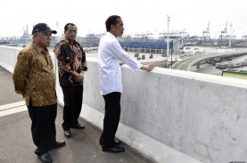 Tol Akses Tanjung Priok Dibuka : Jokowi Kenang Sulitnya…