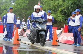 Peringati Hardiknas, AHM Lampung Kampanyekan Safety Riding