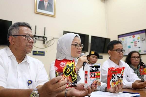 Dinkes Depok  Awasi Penjualan  Mie Instan Asal Korea 