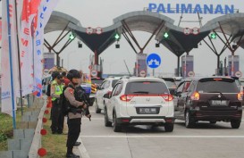 MUDIK LEBARAN 2017: Mengular di Gerbang Tol Palimanan