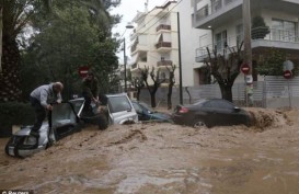 Diterjang Banjir Mematikan, Yunani Umumkan Masa Berkabung