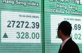 Indeks Hang Seng Tergelincir Turun Bersama Bursa Saham China
