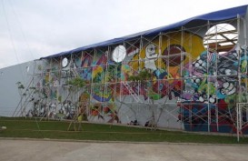 Goresan Mural RTH Kalijodo Jadi Magnet Muda-Mudi Ibu Kota