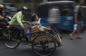 Serikat Becak Jakarta Tak Temukan Mobilisasi Becak…