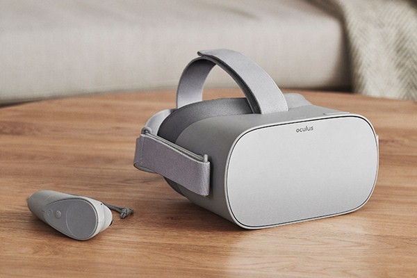Perangkat realitas virtual atau virtual reality (VR) Oculus Go