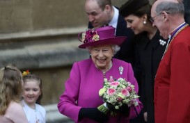 Ratu Elizabeth, William, dan Kate Middleton Rayakan Paskah di Kastil Windsor