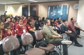 Mahasiswa Universitas Sanata Dharma Kunjungi ‘Bisnis Indonesia’
