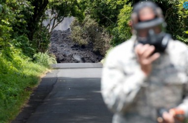ERUPSI GUNUNG KILAUEA: Semburan Gas Beracun, Penduduk Hawaii Hadapi Ancaman Baru