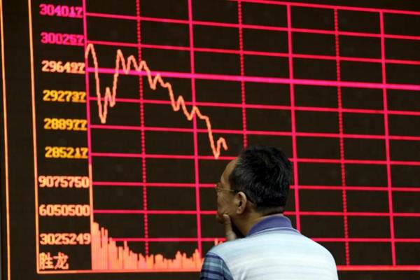 Bursa China Catat Pekan Terburuk Dalam Sebulan Terakhir