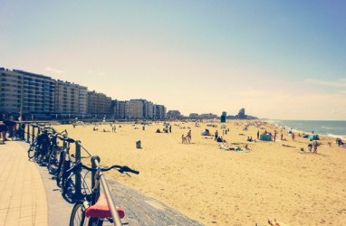 Pantai Ostend di Belgia Dipenuhi Patung Pasir Raksasa