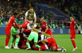 Hasil Inggris vs Kolombia: Menang Adu Penalti, Inggris ke Perempat Final 