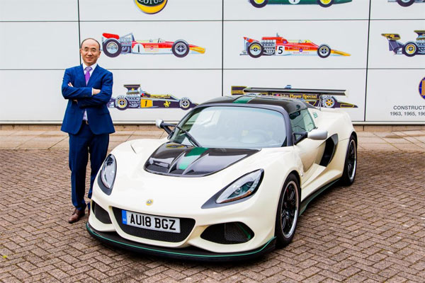 Feng Qingfeng, CEO Group Lotus.  - Lotus Cars