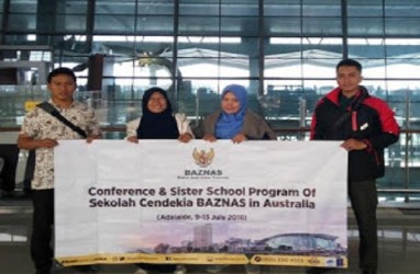 Empat Guru Sekolah Cendikia Baznas Hadiri Konferensi di Australia