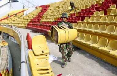 Stadion Jakabaring Dirusak Suporter, Polisi: Ada CCTV, Pasti Ketangkap