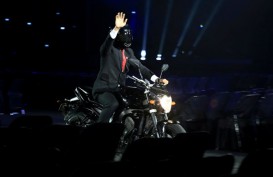 ASIAN GAMES 2018 : Jokowi & Pamor Yamaha FZ 1