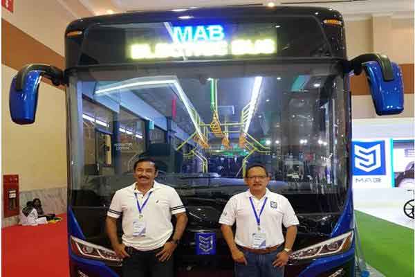 Bus Listrik MAB Jalani Uji Tipe Otomotif