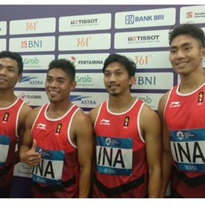 Zohri Fadlin Eko Dan Bayu Sumbang Medali Perak Dari Nomor Estafet 4 100 Meter Putra Sport Bisnis Com