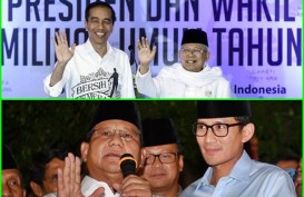 Pilpres 2019 : Ini Hasil Survei Terbaru Jokowi vs Prabowo