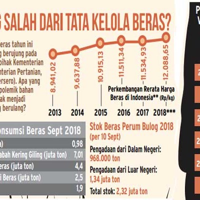 Polemik Impor Beras Meruncing Ekonomi Bisnis 