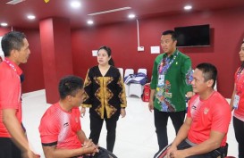 Menko PMK Tonton Langsung Aksi Atlet Indonesia di Asian Para Games 2018