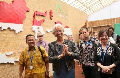 Lagarde Analogikan Annual Meetings IMF-WBG dengan Tradisi Canang Sari Bali