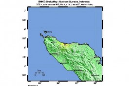 Gempa Aceh Barat Tak Picu Tsunami