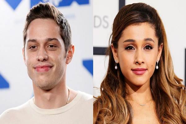 Bintang "Saturday Night Live" Pete Davidson  dan bintang "pop" Ariana Grande - Istimewa
