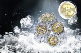 Desain Transparan Beraksen Emas di Koleksi G-Shock